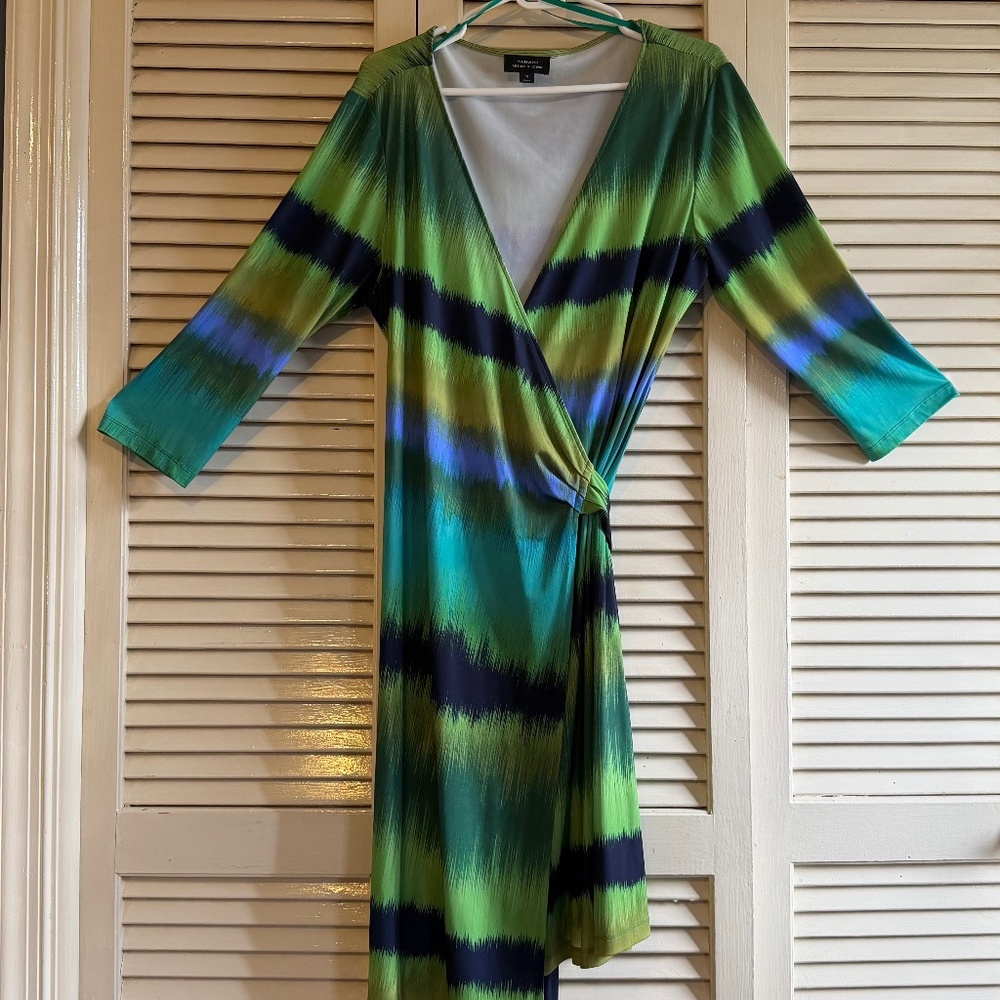 Tahari Arthur S. Levine Wrap Around Dress